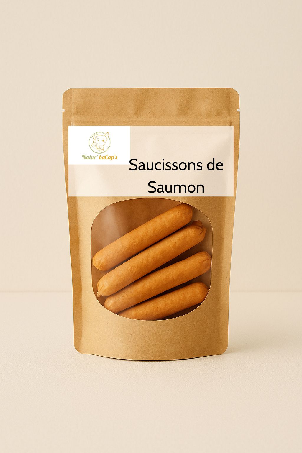 Saucissons de saumon